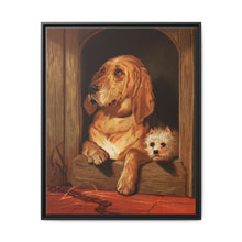 Dignity and Impudence by Sir Edwin Landseer (1877), Landseer’s dog painting of a bloodhound and a terrier - NOMADEN ART GALLERY