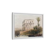 The hypaethral temple at Philae called the Bed of Pharaoh illustration by David Roberts (1796–1864)