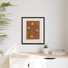 Estampado floral Art Déco con plantilla de estilo oriental. Original de nuestra edición de Samarcanda de 1914.