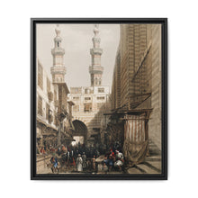 Minarets and grand entrance of the Metwaleys at Cairo illustration by David Roberts (1796–1864) - NOMADEN ART GALLERY