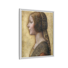 Leonardo da Vinci's Profile of a Young Fiancée (1495)