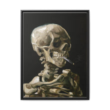 Vincent van Gogh's (1886) Head of a skeleton with a burning cigarette - Vintage Wall Art - NOMADEN ART GALLERY