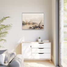 View on the Nile ferry to Gizeh illustration by David Roberts (1796–1864) - Decorative Wall Art