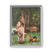 The Milk Maid (1878) by Winslow Homer - NOMADEN ART GALLERY