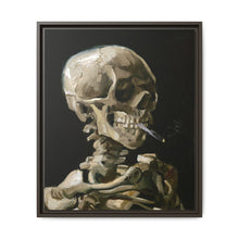 Vincent van Gogh's (1886) Head of a skeleton with a burning cigarette. - NOMADEN ART GALLERY