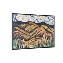 The Last of New England The Beginning of New Mexico by Marsden Hartley.