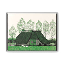 Farmhouse with thatched roof (1919) by Julie de Graag - NOMADEN ART GALLERY
