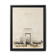 Great gateway leading to the Temple of Karnak Thebes illustration by David Roberts (1796–1864) - NOMADEN ART GALLERY