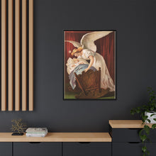 The angel's whisper (1894), vintage chromolithograph