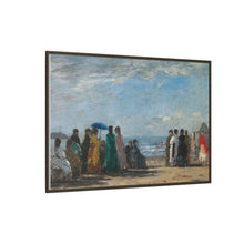 Claude Monet's The Beach at Trouville - NOMADEN ART GALLERY