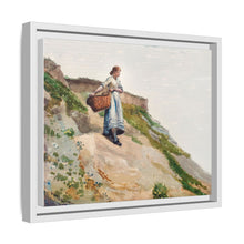 Girl Carrying a Basket (1882) by Winslow Homer