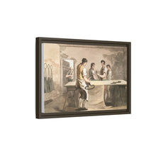 Illustration of the cloth dresser from The Costume of Yorkshire (1814) by George Walker