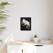 Two cockatoo and plum blossom (1925 - 1936) by Ohara Koson