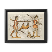 Hunter-Gatherer Mosaic: Vintage Encyclopaedia Art (1891) - NOMADEN ART GALLERY