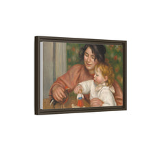 El niño con juguetes de Pierre-Auguste Renoir, Gabrielle y el hijo del artista, Jean (1895-1896) 