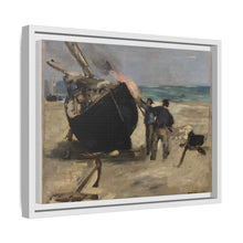Tarring the Boat (Le Bateau goudronné) de Édouard Manet