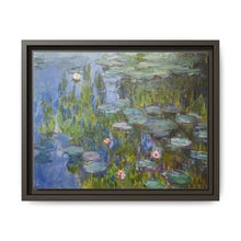 Water Lilies by Claude Monet - Framed Classic Canvas Print - NOMADEN ART GALLERY