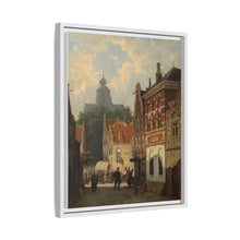 Dutch Street Scene (c. 1850–55) by Cornelis Springer