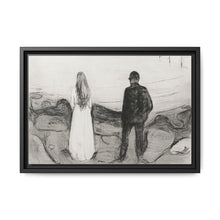 Two Human Beings. The Lonely Ones (1894) by Edvard Munch - NOMADEN ART GALLERY