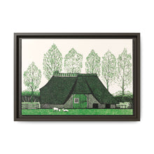 Farmhouse with thatched roof (1919) by Julie de Graag - NOMADEN ART GALLERY