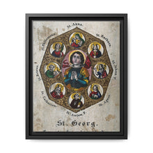 Saint George and Saint Antony of Padua, Saint Catherine of Alexandria, Saint Peter the Apostle, Saint Philomena, Saint Anne, Saint Barbara, Saint John the Baptist and Saint Agnes - NOMADEN ART GALLERY