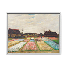 Flower Beds in Holland (1883) by Vincent Van Gogh - Vintage Landscape Art Print - NOMADEN ART GALLERY
