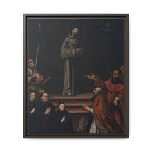 Saint Francis Appearing before Pope Nicholas V, with Donors (La aparicion de san Francisco al Papa Nicolas V, con donantes) by Antonio Montufar - NOMADEN ART GALLERY