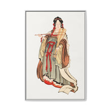 Benten (Goddess of Love) (18th–19th century), vintage Japanese woman illustration by Katsushika Hokusai. - NOMADEN ART GALLERY