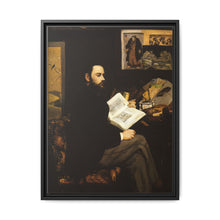 Portrait of Emile Zola (1868) by Edouard Manet - NOMADEN ART GALLERY