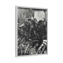 The charge, right detail, second state (1918) print in high resolution by George Wesley Bellows