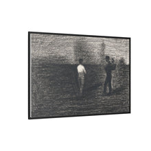 Peasants (ca. 1881–1884) by Georges Seurat