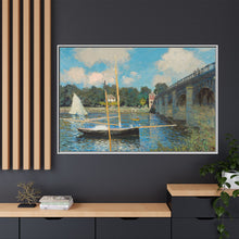 Claude Monet's The Bridge at Argenteuil (1874) - NOMADEN ART GALLERY