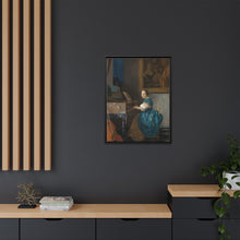 La joven sentada ante un virginal, de Johannes Vermeer (ca. 1670-1672) 