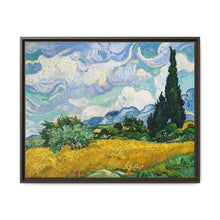 Vincent Van Gogh's Wheat Field with Cypresses (1889). Famous painting, original from the MET Museum - NOMADEN ART GALLERY