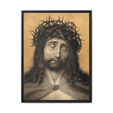 Christ as the Man of Sorrows. Colour lithograph by N.J. Strixner, 1818, after Q. Matsys. - NOMADEN ART GALLERY