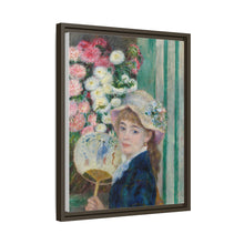Mujer con abanico (c. 1879) de Pierre Auguste Renoir