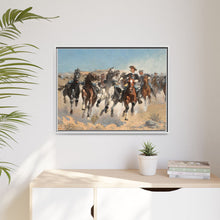 Dismounted: The Fourth Troopers Moving the Led Horses (1890) by Frederic Remington
