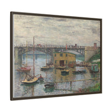 Claude Monet's Bridge at Argenteuil on a Gray Day (1876) - NOMADEN ART GALLERY