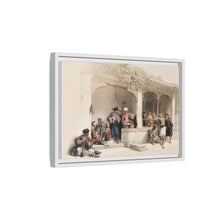 The coffee shop illustration by David Roberts (1796–1864)