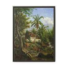 Landschap in Nederlands-Indie (1858 - 1900) by Maurits E H R van den Kerkhoff. - NOMADEN ART GALLERY