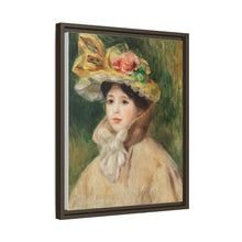 Mujer con Capeline (Femme à la capeline) (principios de la década de 1890) de Pierre-Auguste Renoir