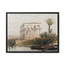 The hypaethral temple at Philae called the Bed of Pharaoh illustration by David Roberts (1796–1864) - NOMADEN ART GALLERY