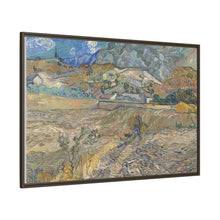 Vincent van Gogh's The Landscape at Saint-Rémy (Enclosed Field with Peasant) - NOMADEN ART GALLERY
