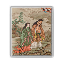 Chinese tales, vintage Japanese painting by G.A. Audsley - NOMADEN ART GALLERY