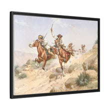 Apache Indians on Horseback by Herman Wendelborg Hansen