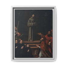Saint Francis Appearing before Pope Nicholas V, with Donors (La aparicion de san Francisco al Papa Nicolas V, con donantes) by Antonio Montufar - NOMADEN ART GALLERY