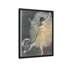 Fin de arabesco (1876) de Edgar Degas 