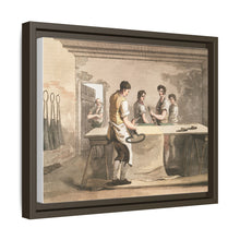 Illustration of the cloth dresser from The Costume of Yorkshire (1814) by George Walker
