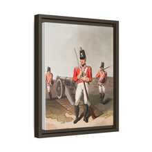 Illustration of East York militia from The Costume of Yorkshire (1814) by George Walker