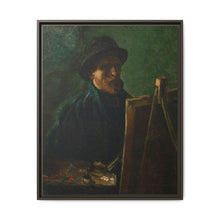 Vincent van Gogh's Self-Portrait with Dark Felt Hat at the Easel (1886) - NOMADEN ART GALLERY